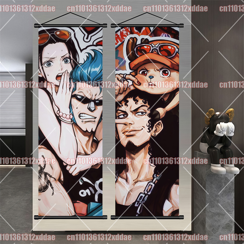 One Piece Scroll Painting Anim - Canvas Painting reseña y precio