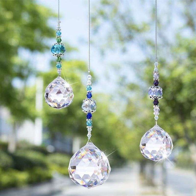 Crystals Suncatcher Hanging fo - Crystal Sun Catcher reseña y precio
