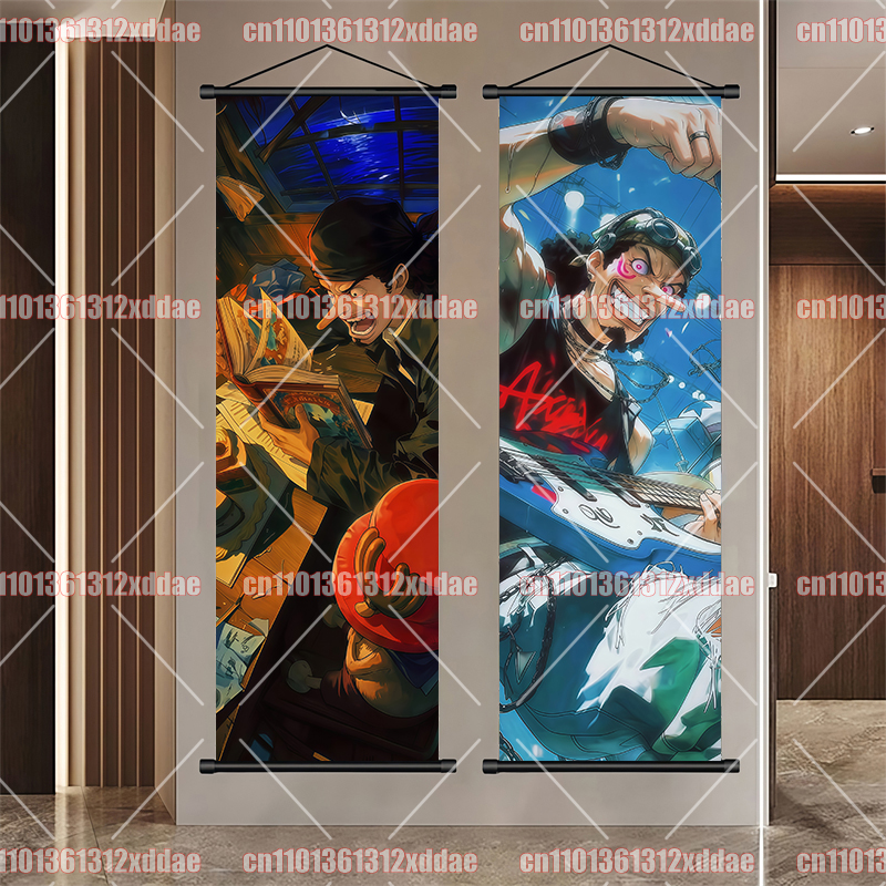 One Piece Scroll Painting Luff - Canvas Painting reseña y precio