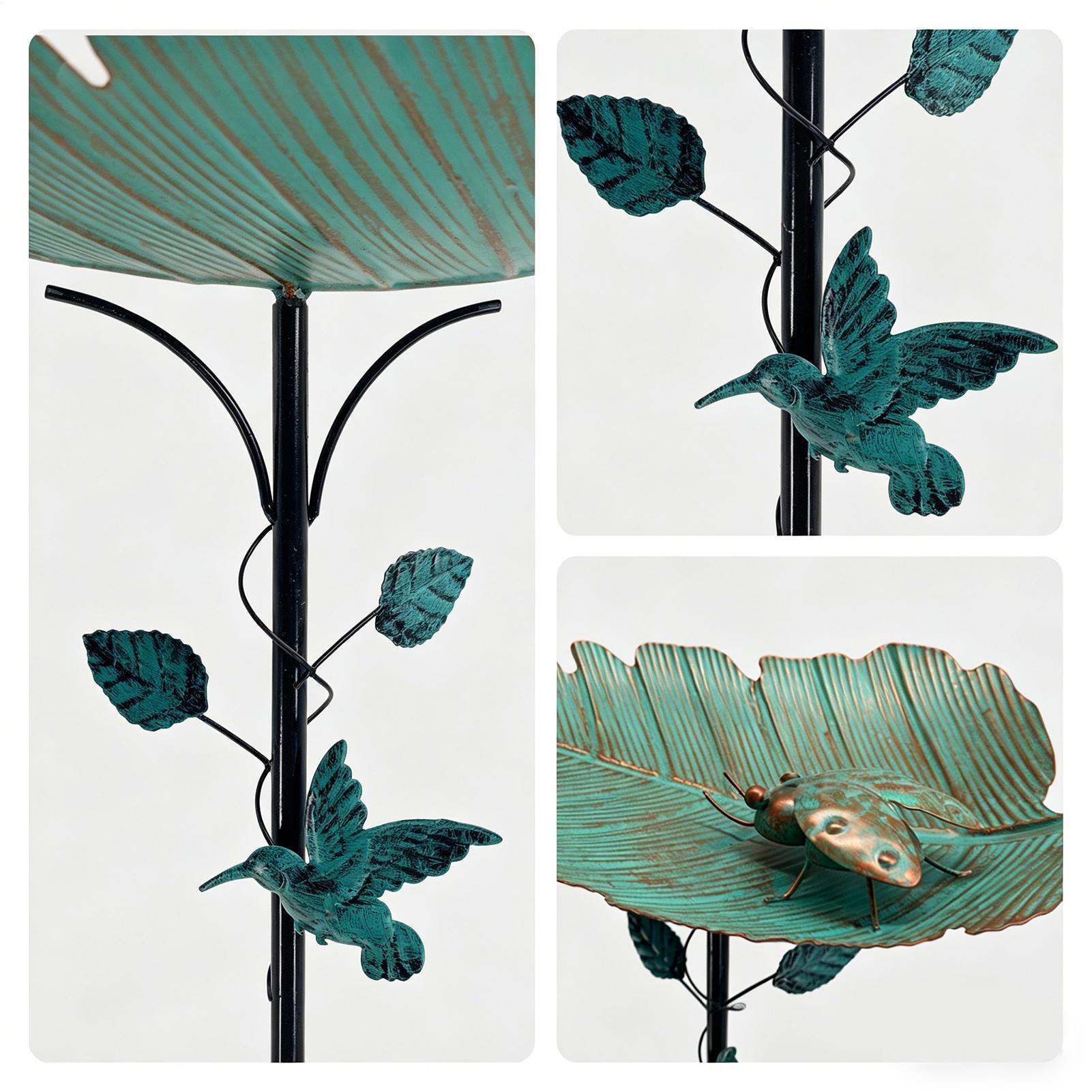 Bird Bath For Outside Decorati - Home Decor Garden reseña y precio