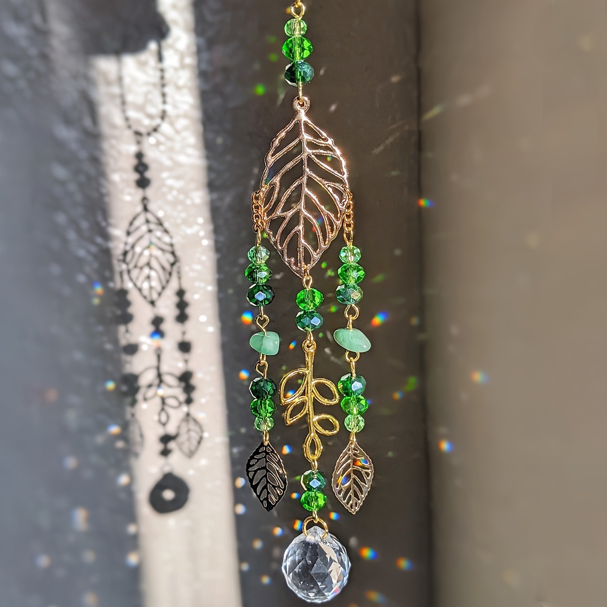 Green Crystal Suncatcher Hangi - Crystal Sun Catcher reseña y precio