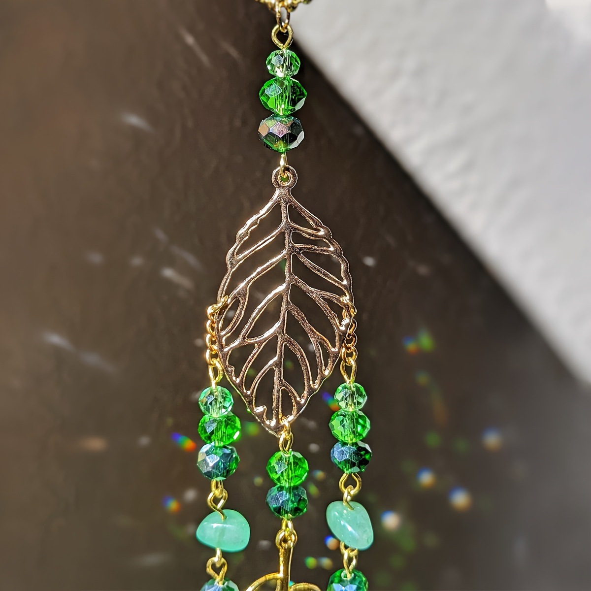 Green Crystal Suncatcher Hangi - Crystal Sun Catcher reseña y precio