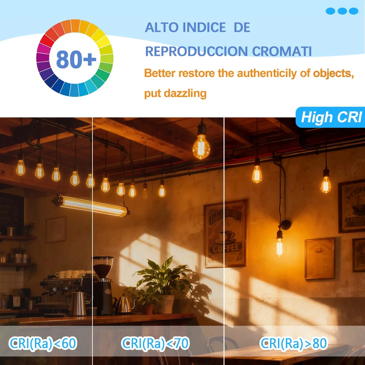 5PCS E27 E14 B22 Retro Edison  - Home Decor Vintage reseña y precio