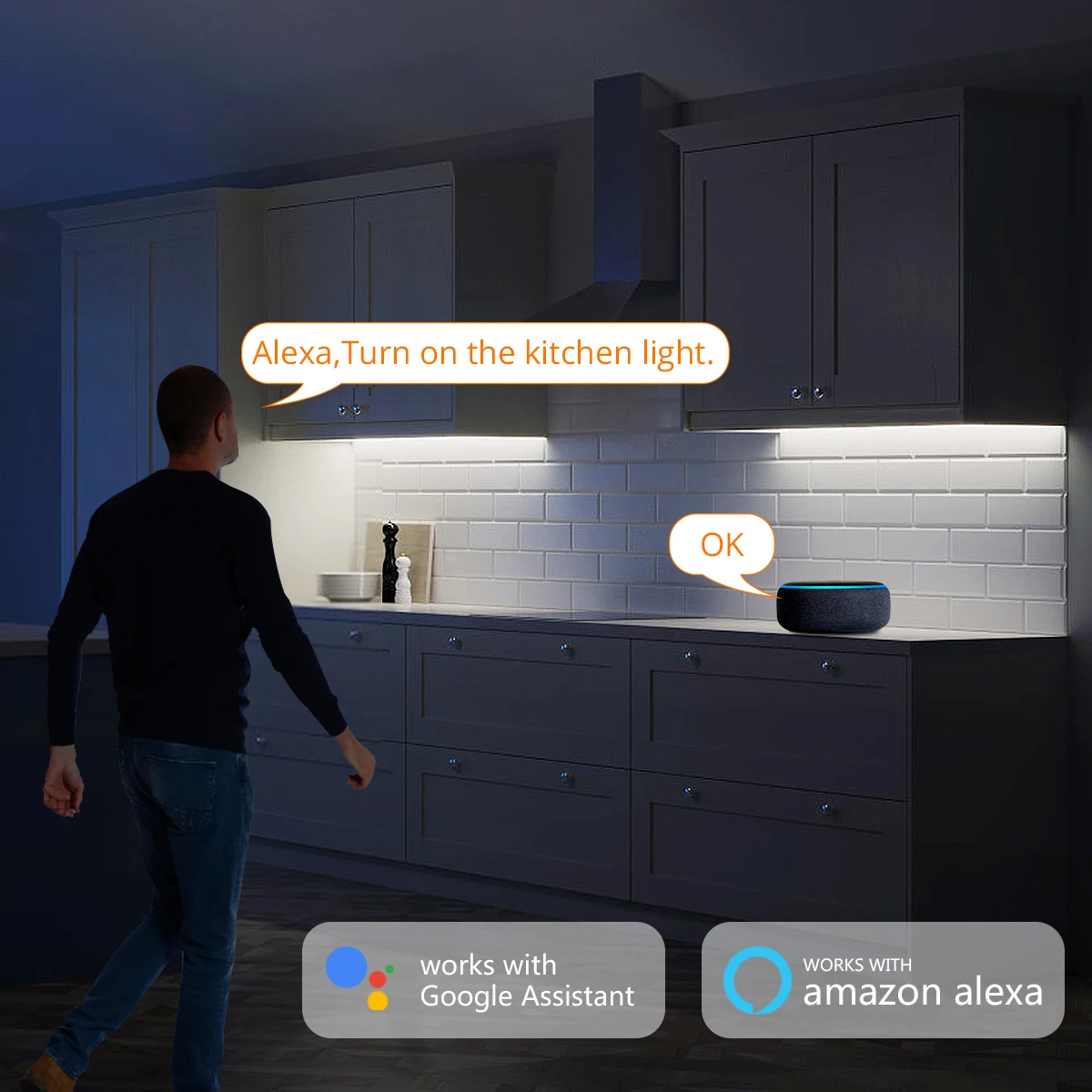 Tuya Smart COB LED Strip Light - Home Decor App reseña y precio