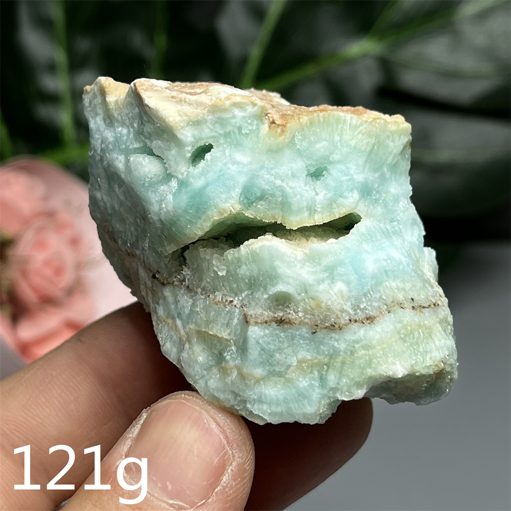 Natural gemstone Hemimorphite  - Home Decor Za reseña y precio