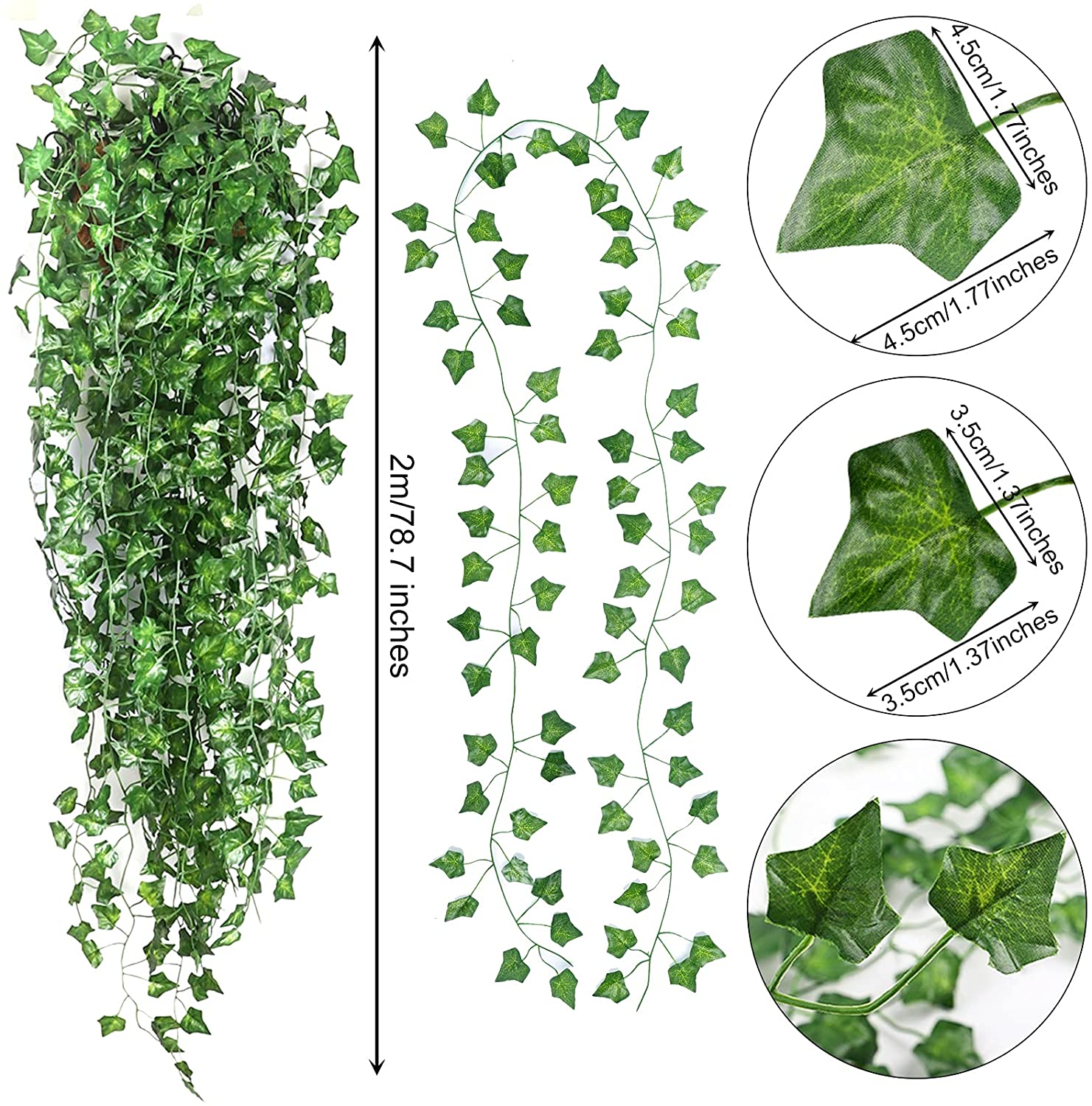 Artificial Ivy Greenery Fake V - Victory Home Decor reseña y precio