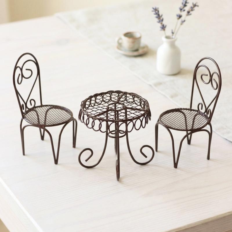1/3Pcs Dollhouse Garden Displa - Home Decor Garden reseña y precio