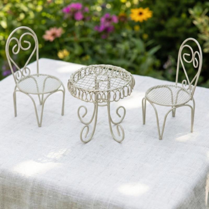 1/3Pcs Dollhouse Garden Displa - Home Decor Garden reseña y precio