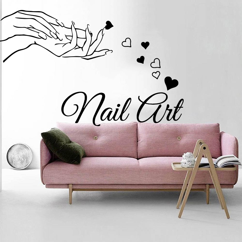 Beauty Nail Salon Girl Hand Wa - Home Decor Vinyl Flooring reseña y precio