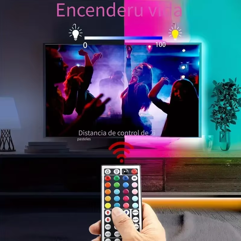 RGB LED Strip Lights Music Syn - Home Decor App reseña y precio