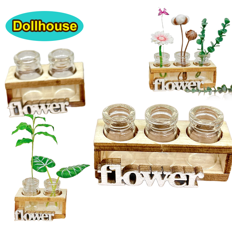 1Set 1:12 Dollhouse Miniature  - Home Decor Vase reseña y precio