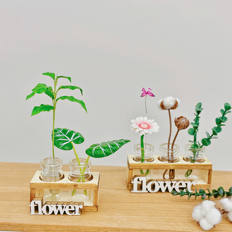 1Set 1:12 Dollhouse Miniature  - Home Decor Vase reseña y precio