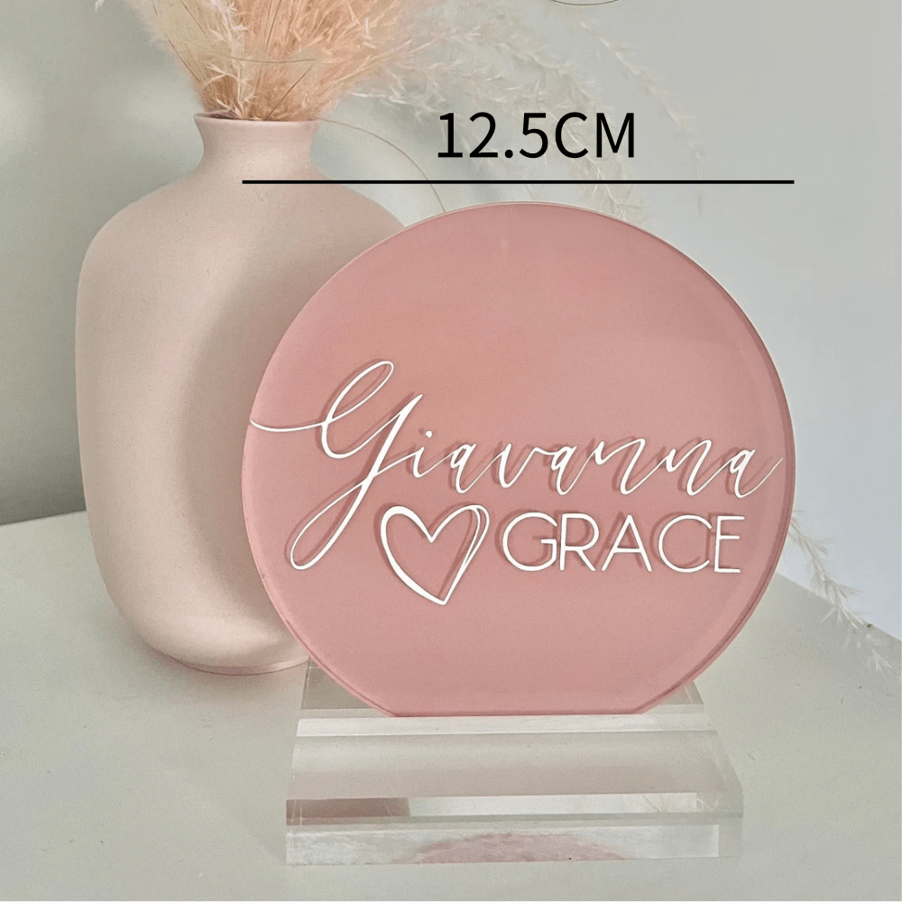 Custom Acrylic Ornament Custom - Home Decor Names reseña y precio