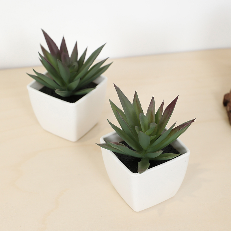 Mini Artificial Succulent Fair - Victory Home Decor reseña y precio