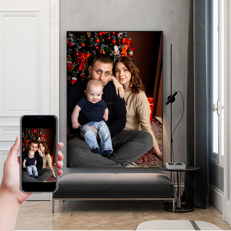 Custom Family Photo Couple's D - Home Decor Frames reseña y precio