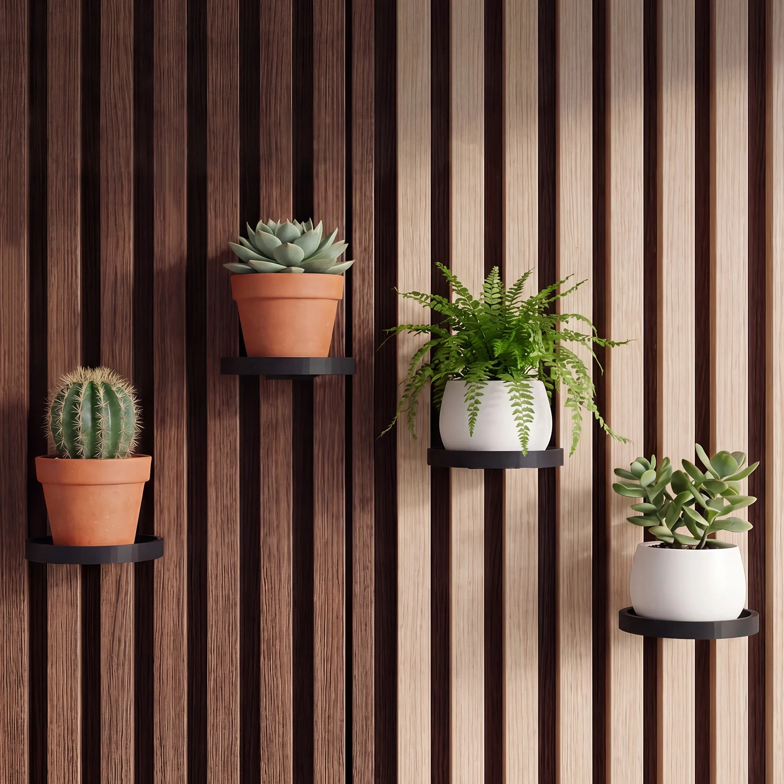 4Pcs Acoustic Panels Plant Hol - Floating Shelves reseña y precio
