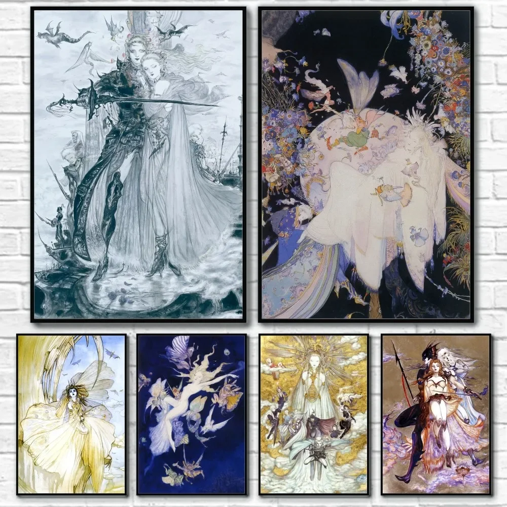 Yoshitaka Amano Final Fantasy  - Home Decor Games Free reseña y precio