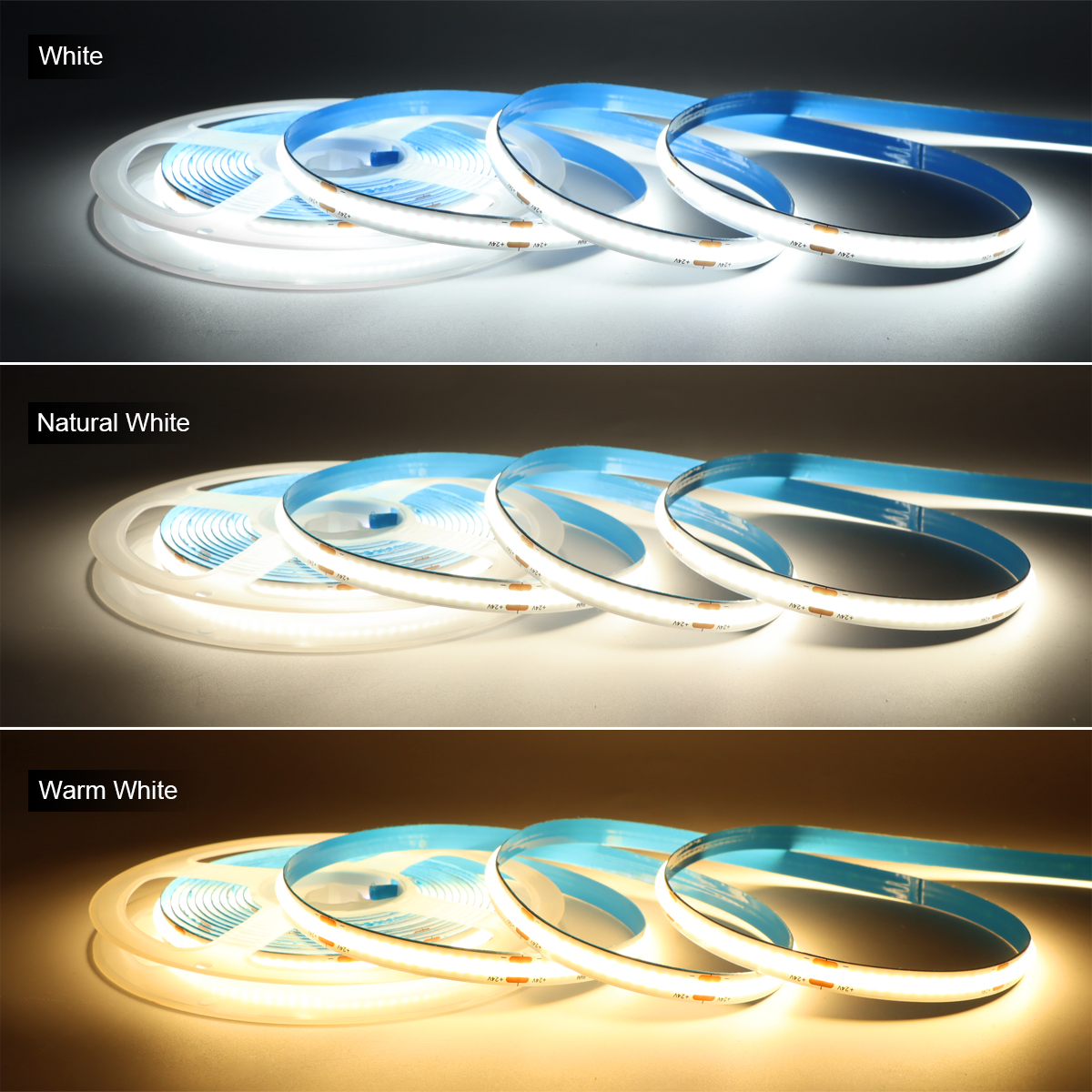 3M 5M 10M 24V COB LED Strip Li - Home Decor App reseña y precio