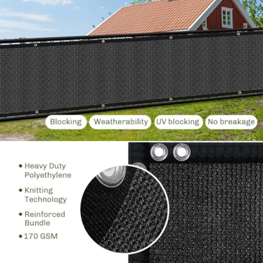 Privacy Screen Fence 4Feet x 5 - Home Decor Garden reseña y precio