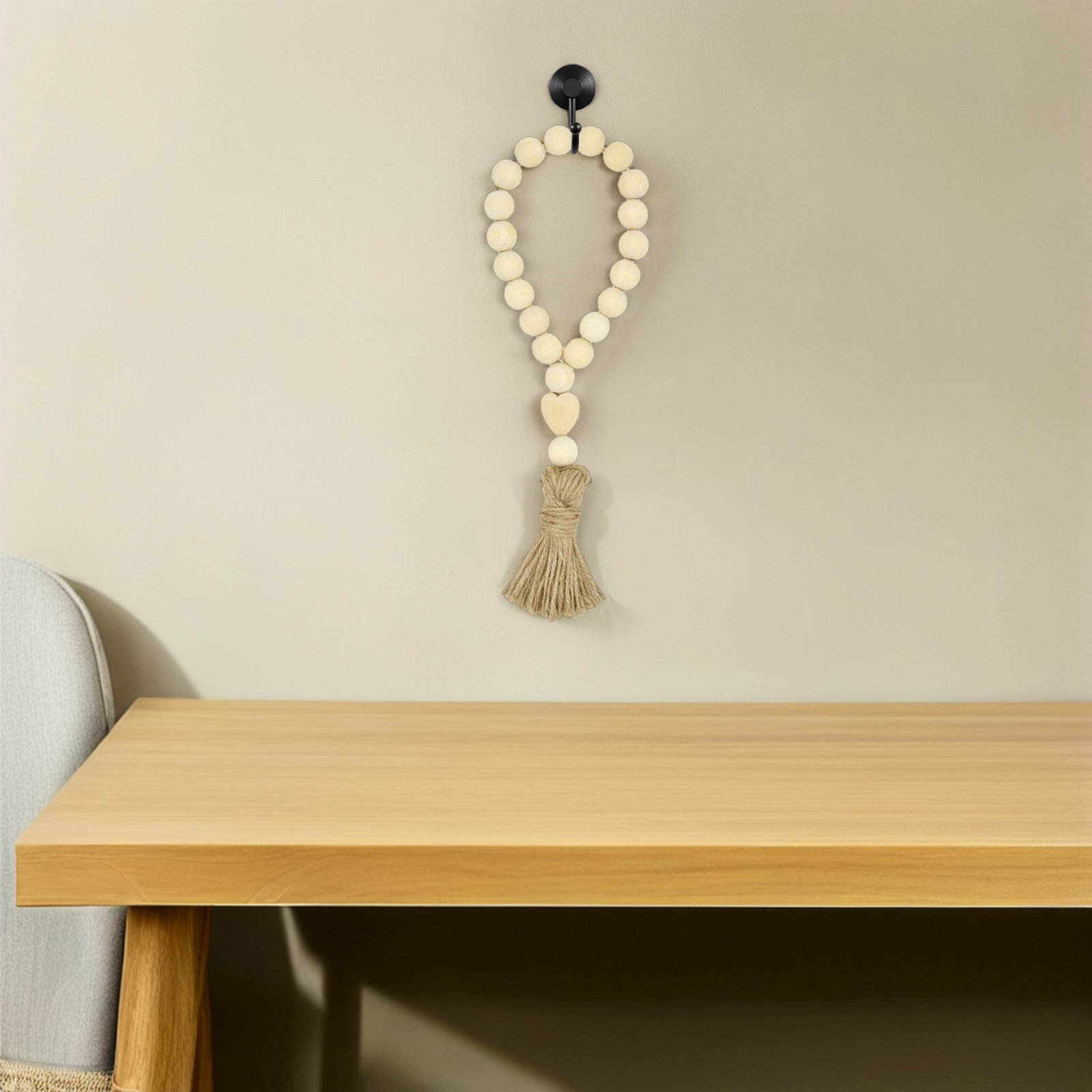 Handmade Wooden Beads Garland  - Home Decor Vase reseña y precio