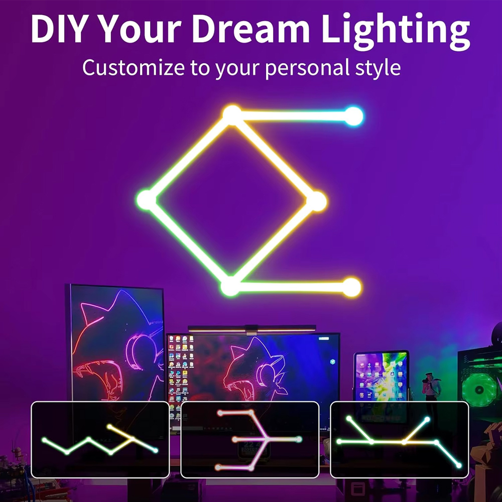 LED Smart DIY WIFI Wall Lamp S - Home Decor App reseña y precio