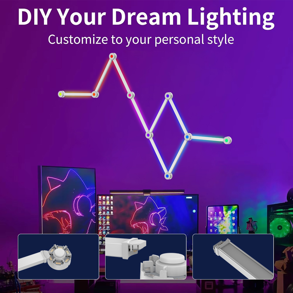 LED Smart DIY WIFI Wall Lamp S - Home Decor App reseña y precio