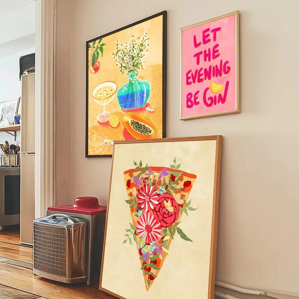 Just Eat It Food Drinks Poster - Home Decor Vase reseña y precio