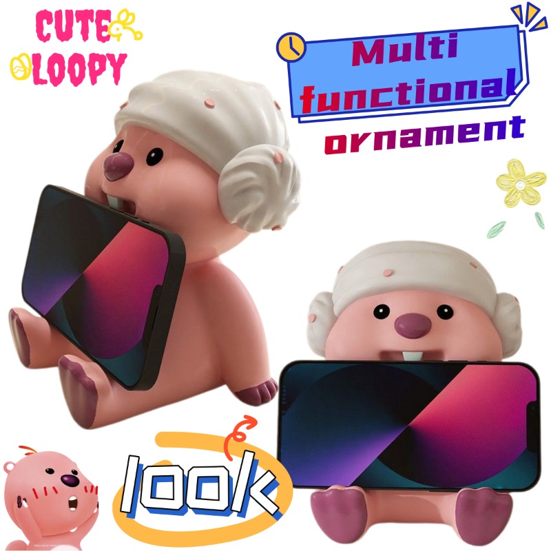 2026 New Pororo & Loopy Phone  - Home Decor Korea reseña y precio