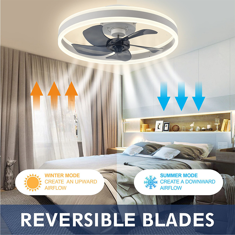 LED Ceiling Light Fan With APP - Home Decor App reseña y precio