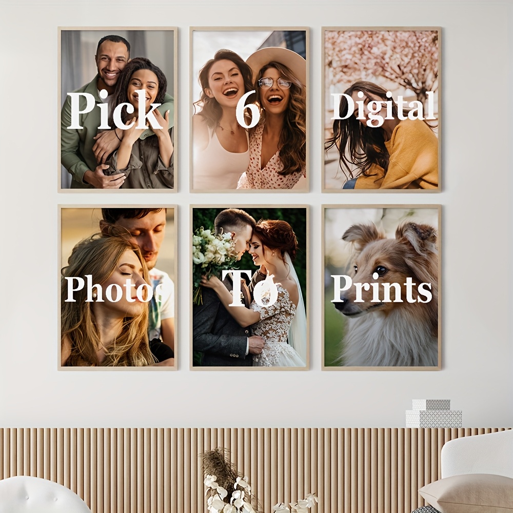 6pcs/set Custom Canvas Prints  - Home Decor Painting reseña y precio