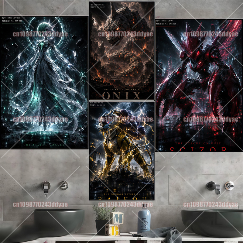 Anime Pokemon Canvas Painting  - Home Decor Painting reseña y precio