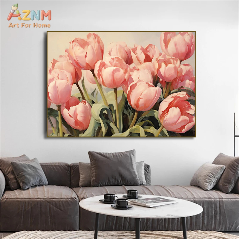 AZNM Vintage Flower Vase Canva - Home Decor Vase reseña y precio